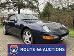 Porsche 968 Cabriolet | 1992 | Route 66 Auctions, Auto's, Zwart, Bedrijf, Overige carrosserie, Porsche