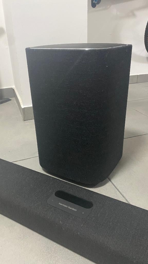 Wireless TV barre de son et subwoofer Citation Harman Kardon, Enlèvement, Bluetooth, Utilisé