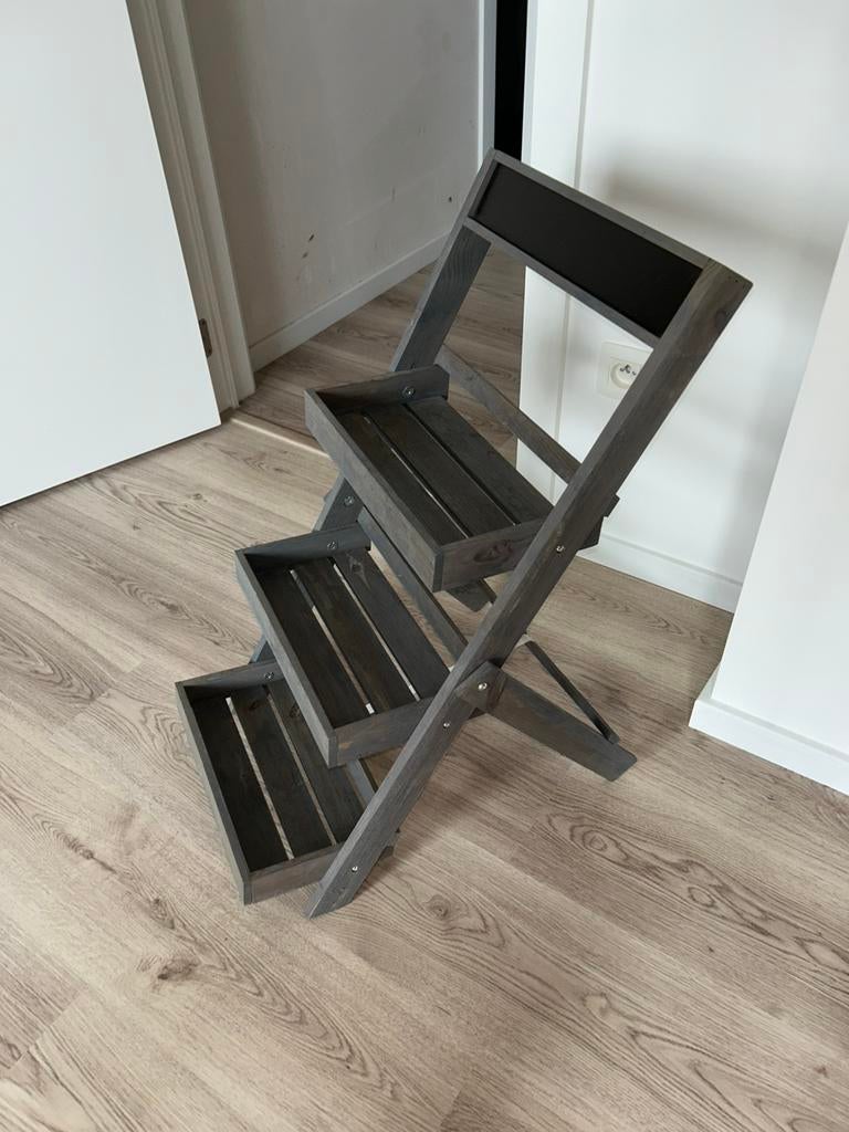 Houten plantenrek, Ophalen of Verzenden, Zo goed als nieuw