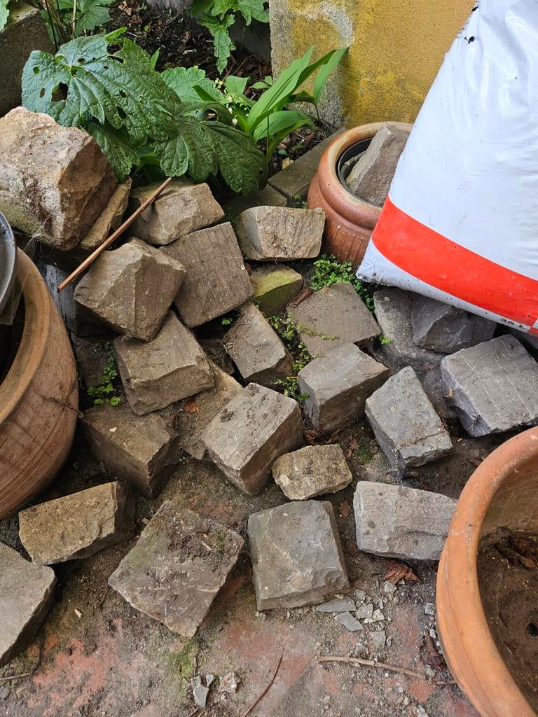 Kasseien 12x12cm, Jardin & Terrasse, Enlèvement