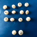 14 vintage parelknoopjes, Hobby en Vrije tijd, Naaien en Fournituren, Ophalen of Verzenden, Zo goed als nieuw, Knoop of Knopen