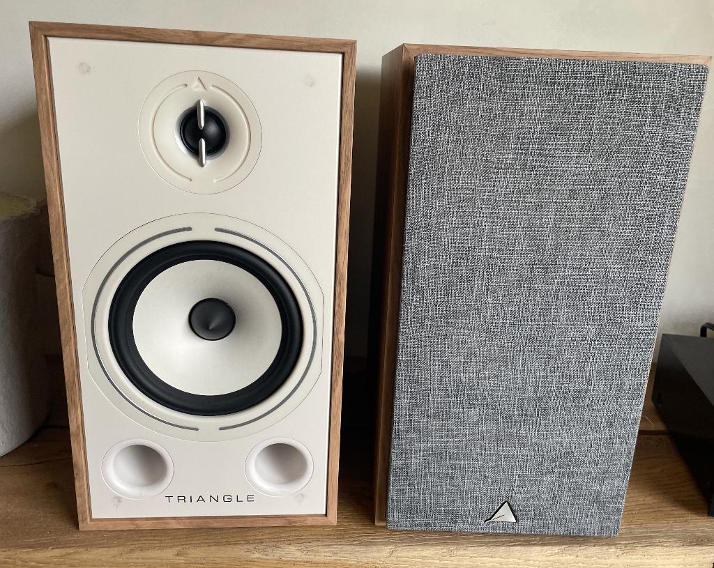 Triangle Borea BR03 Enceinte Bibliothèque Hi-Fi Chêne clair, Autres marques, 60 à 120 watts, Comme neuf, Enlèvement