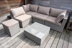 tuinset lounge, Tuin en Terras, Tuinsets en Loungesets, Ophalen, 6 zitplaatsen, Zo goed als nieuw, Wicker