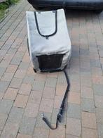 Hondenbuggy voor aan een fiets te koppelen, Ophalen