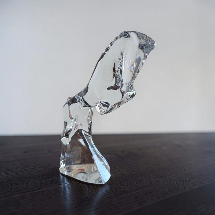 Cristal de Baccarat figure cheval cabré, Antiek en Kunst, Antiek | Glaswerk en Kristal