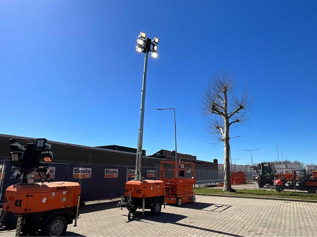 2015 TowerLight VB-9 LED Lichtmast aggregaat aanhangwagen, Gebruikt