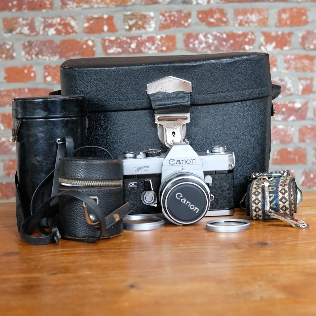 Lot Canon FT QL, Enlèvement, Ne fonctionne pas, Compact, Canon