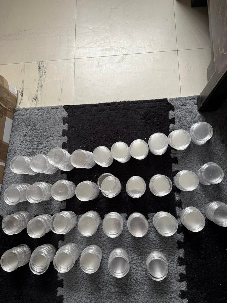 Muntcapsules, Enlèvement