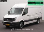 Volkswagen Crafter 163pk Dubbellucht 3,5t Trekhaak L3H3 Airc, Autos, Camionnettes & Utilitaires, Cuir, Euro 5, Achat, Cruise Control