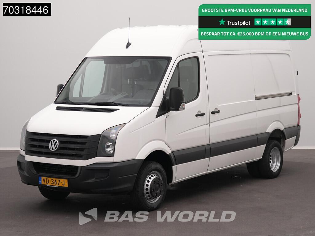 Volkswagen Crafter 163pk Dubbellucht 3,5t Trekhaak L3H3 Airc, Auto's, Bestelwagens en Lichte vracht, Bedrijf, Te koop, Achteruitrijcamera