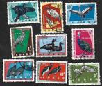 9 postzegels Congo 1963 Beschermde vogels, Timbres & Monnaies, Timbres | Afrique, Enlèvement ou Envoi, Autres pays, Affranchi