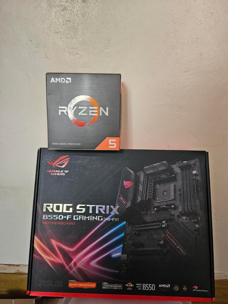 Asus B550-F Gaming - Ryzen 5 5600x, Enlèvement, AMD, DDR3