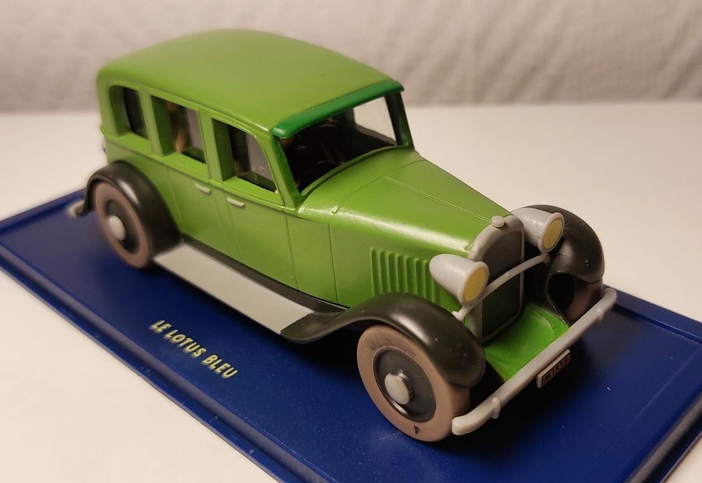 Voiture TINTIN Atlas 1/43 La limousine Mitsuhirato, Enlèvement, Utilisé, Voiture, Autres marques