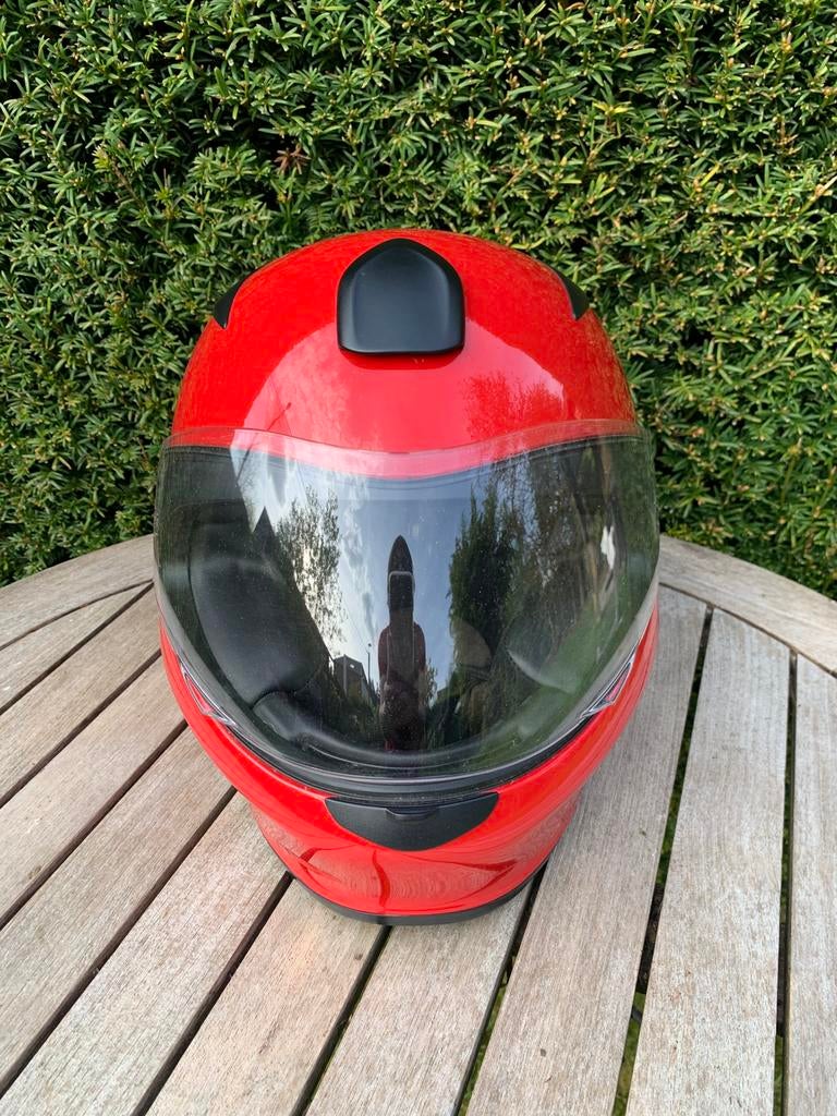 BMW rode L-helm, Motoren, Kleding | Motorhelmen, Overige merken, Ophalen of Verzenden, Integraalhelm, L