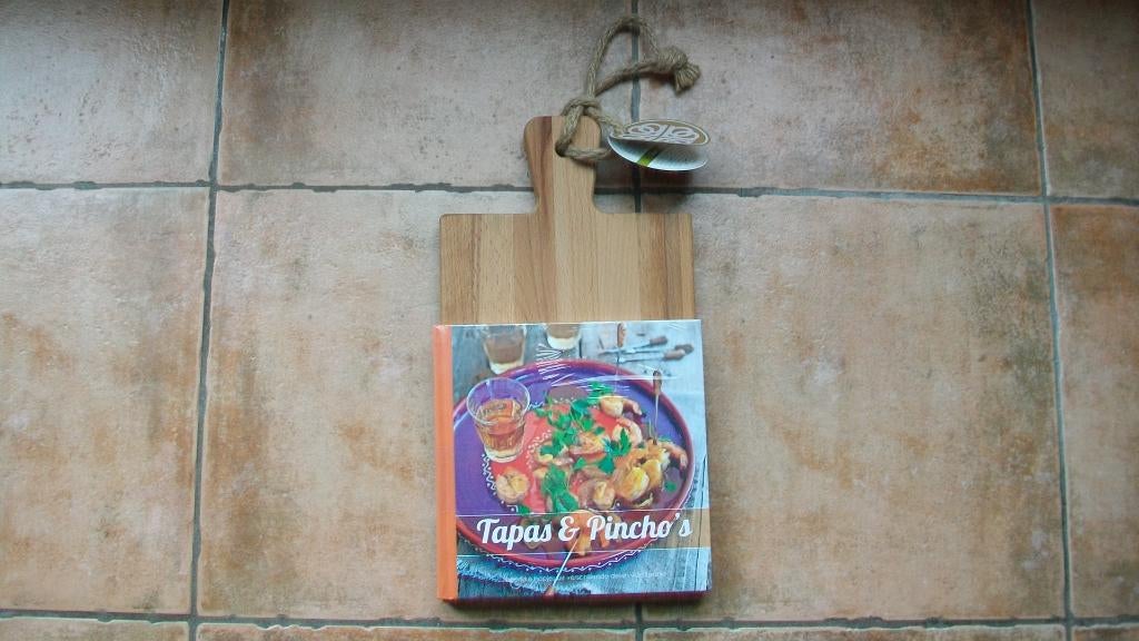 Tapas & Pincho's, met serveerplank, Ophalen of Verzenden, Nieuw