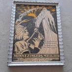 Oude kader Minnezingers Meilied - Jos Speybroeck., Ophalen of Verzenden