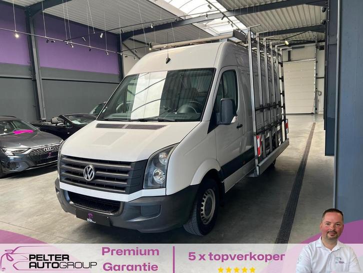 Volkswagen Crafter 2.0 TDi L2H2 topstaat!, Autos, Camionnettes & Utilitaires, Entreprise, ABS, Airbags, Air conditionné, Bluetooth