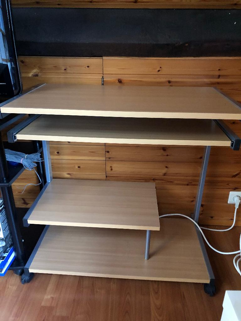 Meuble ordinateur, Maison & Meubles, 70 à 120 cm, 70 à 120 cm, Comme neuf, Enlèvement