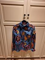 NIEUWE supermooie bloes dames 0039Italy, met ZIJDE, Kleding | Dames, Blauw, Maat 42/44 (L), Nieuw, Ophalen of Verzenden