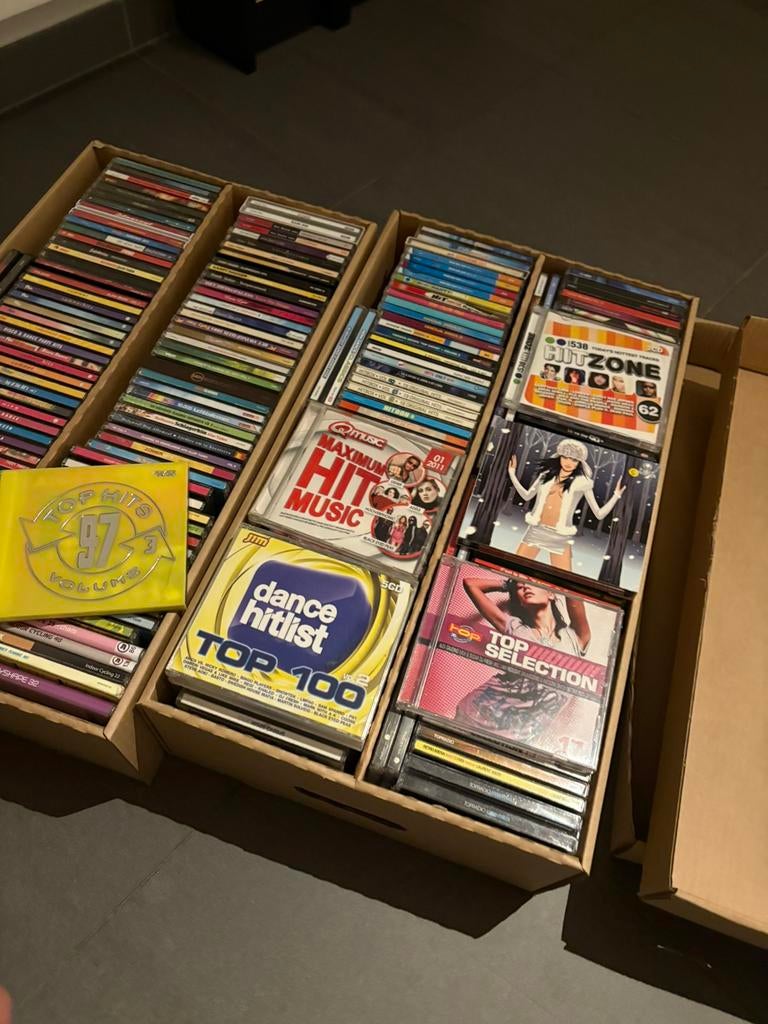 200tal cd’s dance, pop , nederlandstaligen, Enlèvement, Utilisé, Dance
