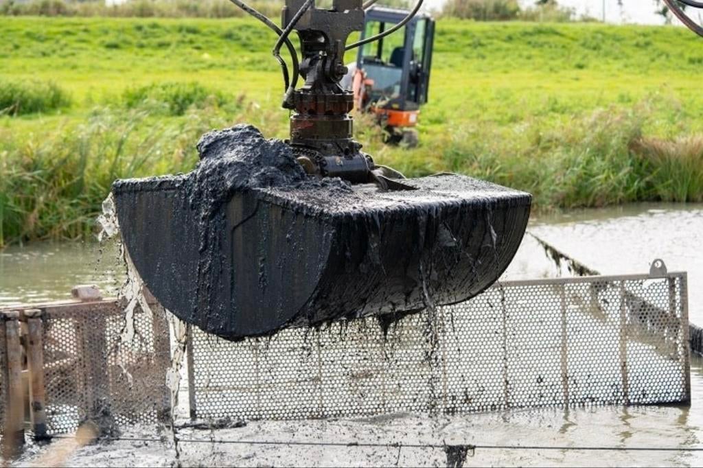 Baggergrijper / modderknijper kinshofer hpx met Cw10, Zakelijke goederen, Machines en Bouw | Kranen en Graafmachines, Ophalen of Verzenden