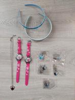 10 pièces de La Reine des neiges (diadèmes, montres, chaînes, Enlèvement ou Envoi, Neuf, Autres couleurs, Autres types
