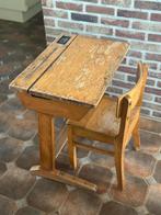 Mooie oude schoolbank, Antiek en Kunst, Ophalen