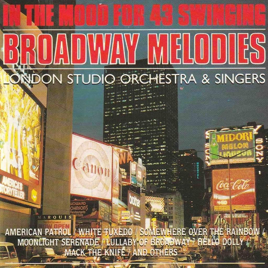 Broadway Melodies - In The Mood For 43 Swinging(2CD), Cd's en Dvd's, Cd's | Verzamelalbums, Ophalen of Verzenden, Zo goed als nieuw