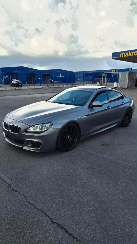 Bmw individual 640d gran coupe grozen grey metalic, Auto's, BMW, Particulier, 6 Reeks Gran Coupé, ABS, Achteruitrijcamera, Adaptieve lichten