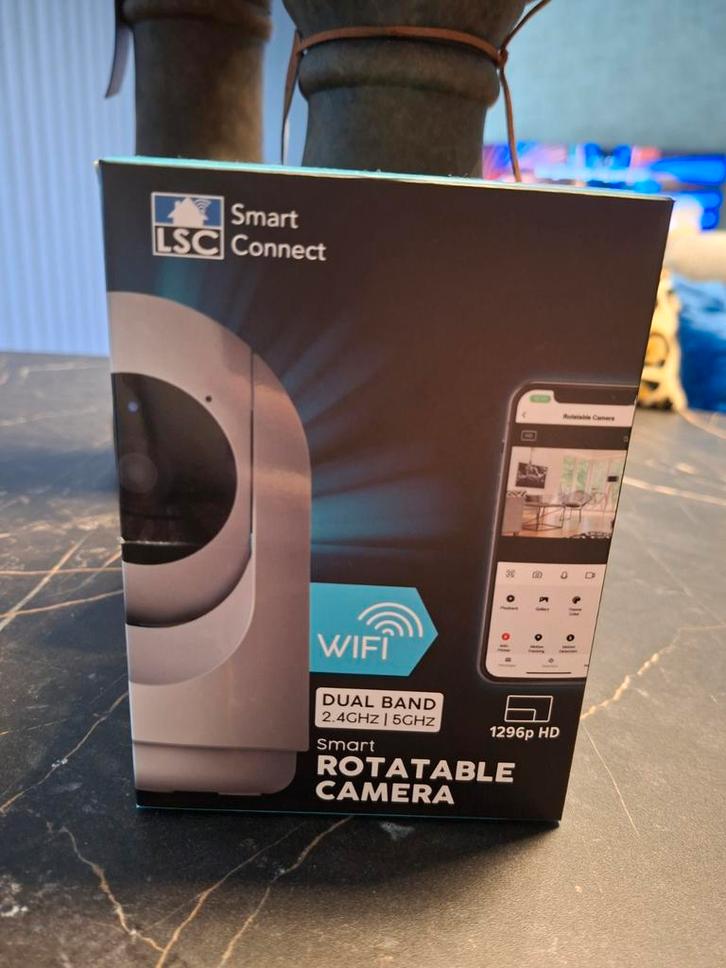 LSC Smart Connect - Smart Rotatable Camera (Nieuw in doos), Audio, Tv en Foto, Videobewaking, Nieuw, Binnencamera, Ophalen