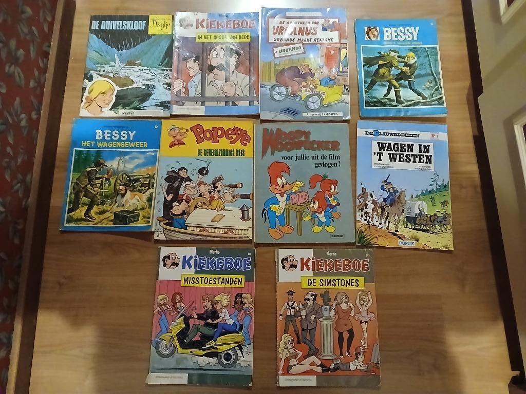 101 verschillende strips, Livres, BD | Comics, Enlèvement ou Envoi, Willy Vandersteen, Utilisé, Plusieurs comics