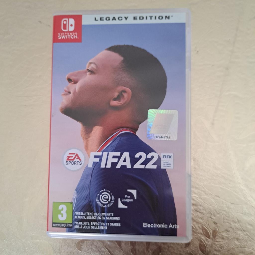 Fifa 22 spel voor nintendo switch, Consoles de jeu & Jeux vidéo, Jeux | Nintendo Switch, Enlèvement ou Envoi