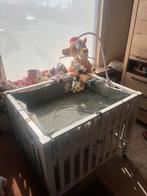 Parc pour bébés + remorque et cadre + mobile, Enfants & Bébés, Parcs, Enlèvement, Comme neuf