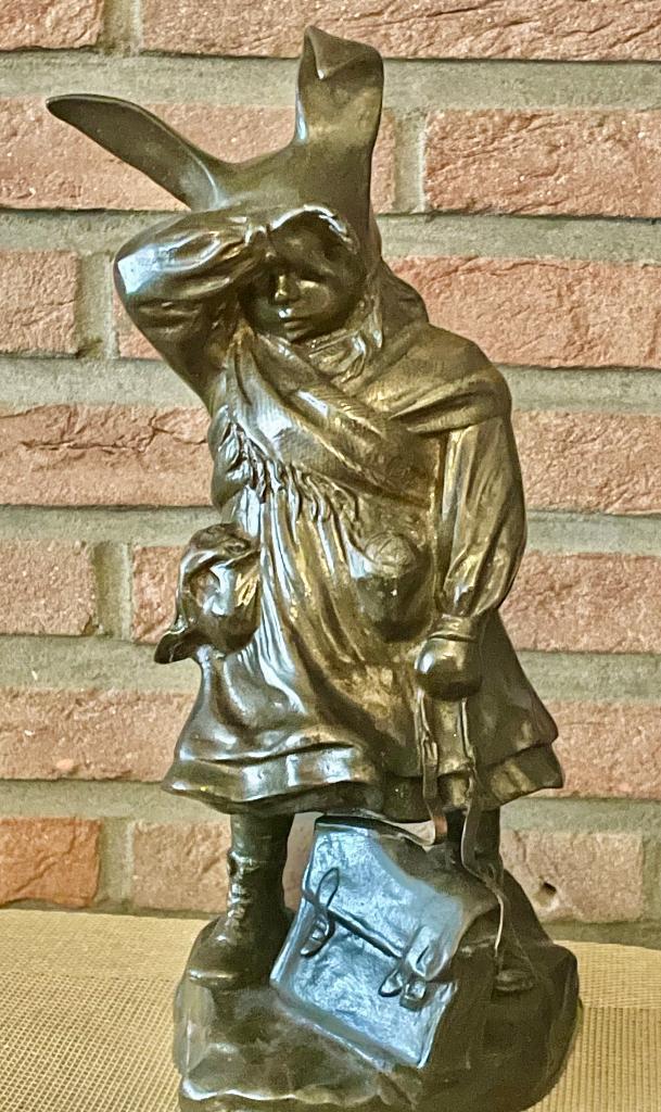 Statue en bronze de l'artiste français Louis Ouye, Antiquités & Art, Antiquités | Bronze & Cuivre, Bronze, Enlèvement