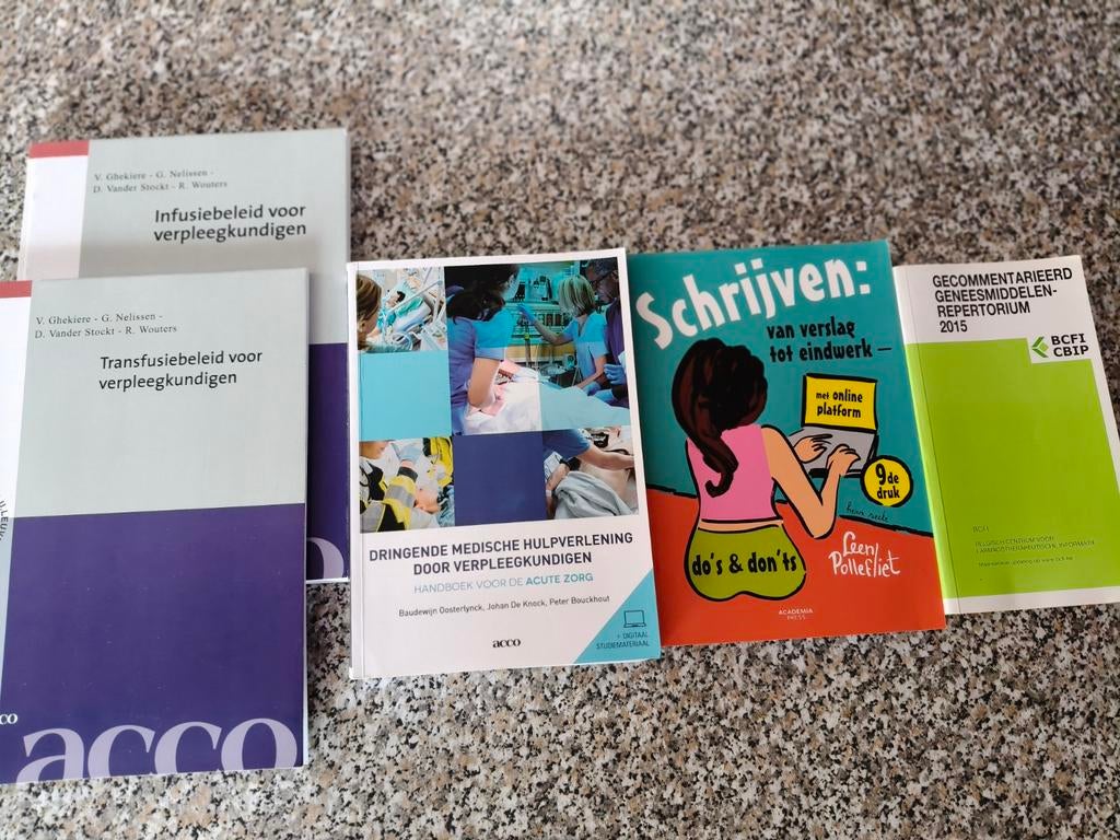 Boeken Bachelor Verpleegkunde, Boeken, Studieboeken en Cursussen, Ophalen