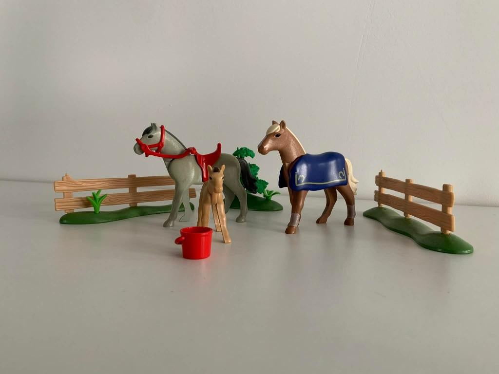 Playmobil 4188 paardenfamilie, Kinderen en Baby's, Ophalen of Verzenden, Zo goed als nieuw, Complete set