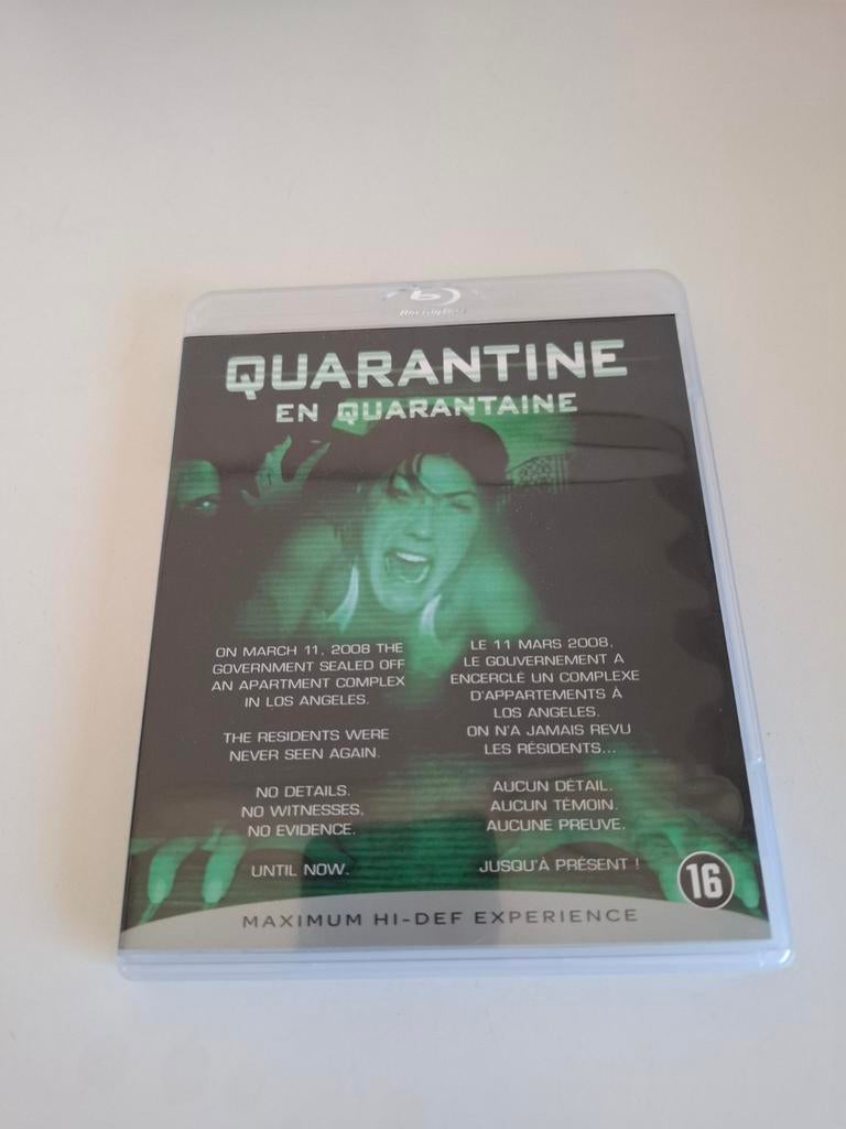 Quarantine, CD & DVD, Blu-ray, Enlèvement ou Envoi, Comme neuf, Horreur