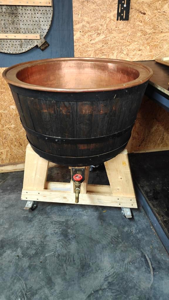 Brouwkuip, koelschip, stuikmand, Ophalen