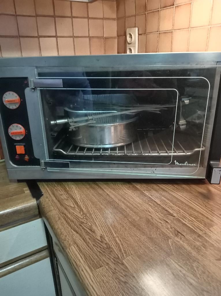 Oven Moulinex vrijstaand, Gebruikt, Oven, Ophalen, 45 tot 60 cm