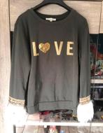 Donkergroene trui maat M, Ophalen, Zo goed als nieuw, Maat 38/40 (M), Groen