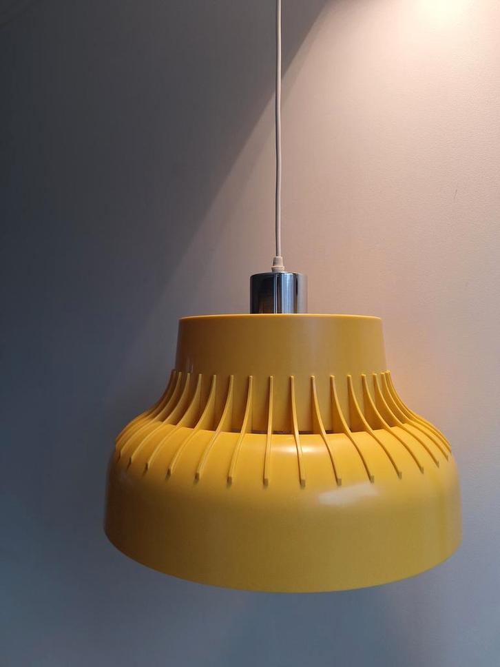 Vintage Deense hanglamp “Nordlys” Svend Middelboe '60-'70, Huis en Inrichting, Lampen | Hanglampen, Ophalen of Verzenden