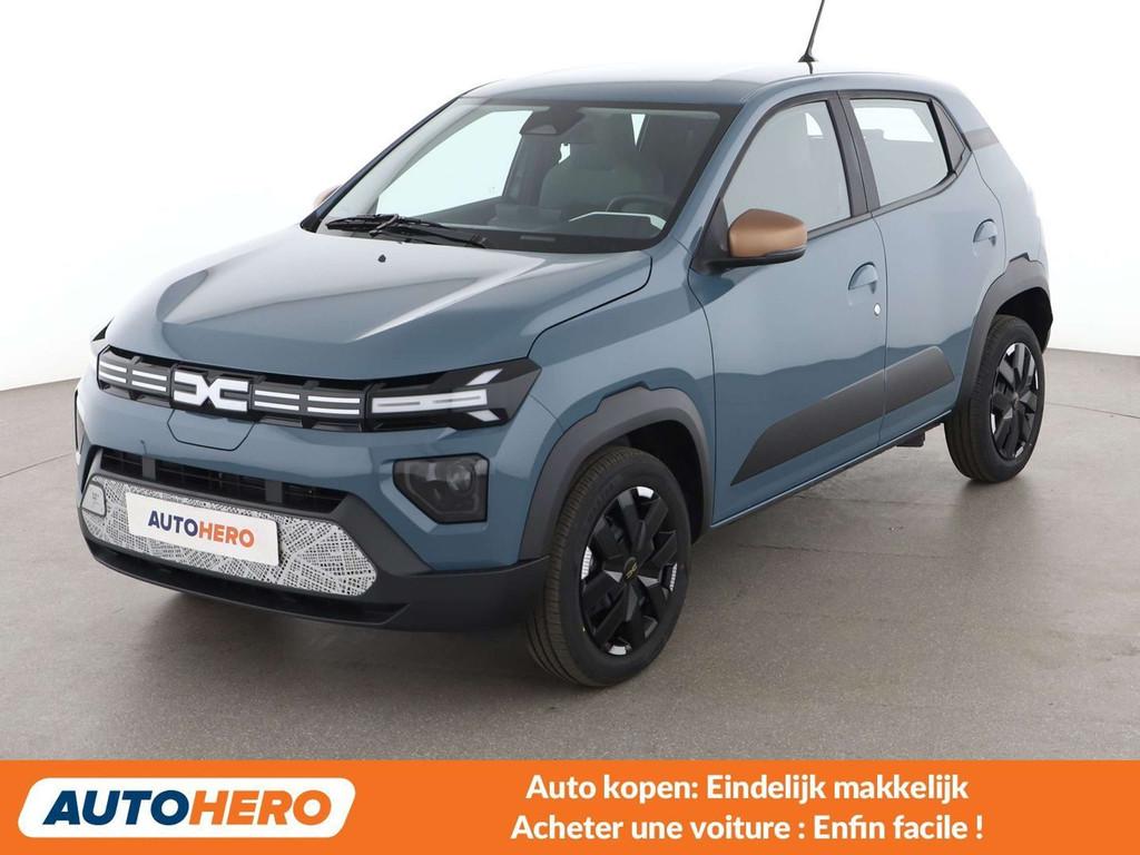 Dacia Spring electric drive 48 kW Extreme (bj 2025), Auto's, Dacia, 4 zetels, Stof, Gebruikt, Zwart