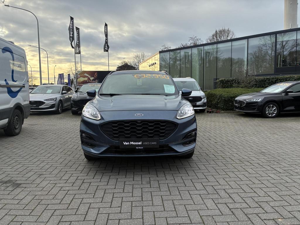 Ford Kuga PHEV ST-Line X|Driver Assist|Winterpack|B&O Sound, Auto's, Ford, Gebruikt, Euro 6, 4 cilinders, Blauw