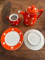 Vintage koffie-/theeset „Polka Dot” — Mix Kahla & Victoria, Antiek en Kunst, Ophalen