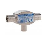 Répartiteur radio COAX IEC mâle - 2 x IEC Contra Femelle, Enlèvement ou Envoi, Utilisé