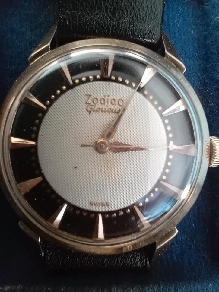 Zodiac Glorious „Tuxedo” — Herzien 2026 — Originele doos —, Handtassen en Accessoires, Horloges | Antiek, Goud, Verzenden