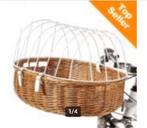 Fietsmand met Beschermende Tralies, Fietsen en Brommers, Ophalen, Zo goed als nieuw, Fietsmand