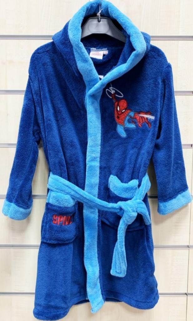 Spiderman fleece Badjas DB - Marvel - Maat 98, Kinderen en Baby's, Kinderkleding | Maat 98, Nacht- of Onderkleding, Nieuw, Ophalen of Verzenden