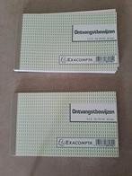 Boekjes voor ontvangstbewijzen, Diversen, Schoolbenodigdheden, Ophalen