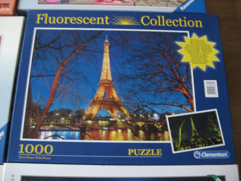 Puzzel Clementoni 1000 st Tour Eifel Paris, Hobby & Loisirs créatifs, Sport cérébral & Puzzles, Enlèvement ou Envoi, 500 à 1500 pièces